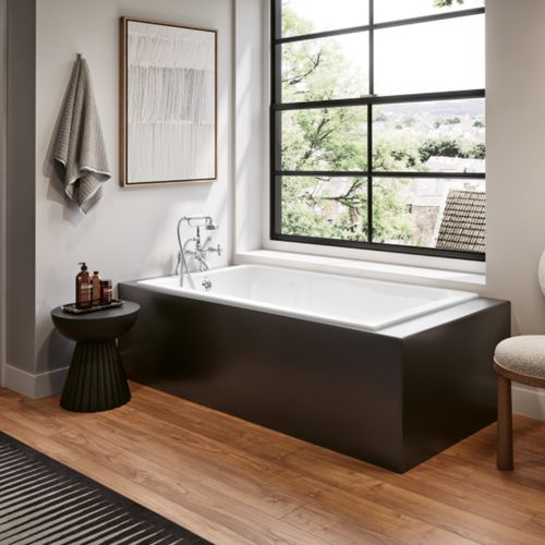 Vasca da bagno per ambiente abitativo - FLEMING - RECOR - in ghisa / contemporanea / profonda