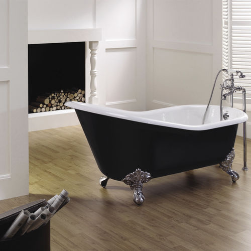 Vasca da bagno ovale - SLIPPER - RECOR - con piedi / ad uso professionale / in ghisa