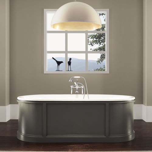 Vasca da bagno ovale - CANOVA - RECOR - da appoggio / ad uso professionale / in ghisa