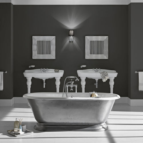 Vasca da bagno ovale - SIENA - RECOR - da appoggio / ad uso professionale / in ghisa