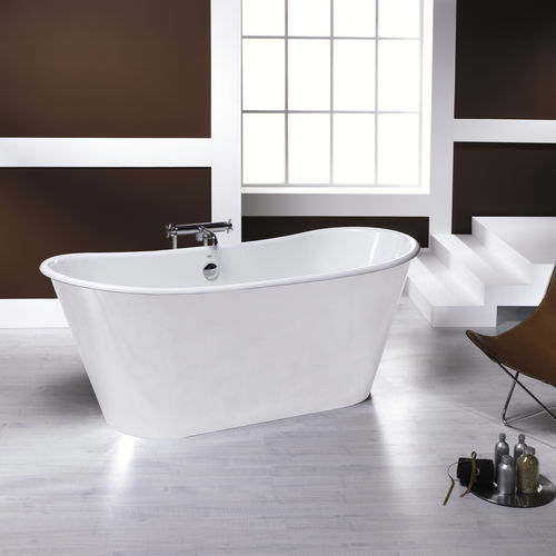 Vasca da bagno ovale - IRIS - RECOR - da appoggio / ad uso professionale / in ghisa