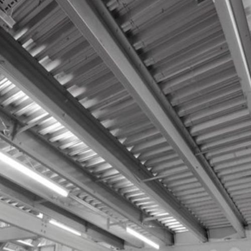 Tetto piano - ACOUSTIC ROOFDEK - TATA STEEL - in acciaio / in alluminio / aspetto tegola