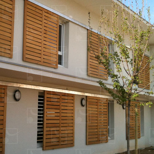 Sistema scorrevole in alluminio - WIN-SLIDE - MANTION SAS - per finestra / corridori a scomparsa / a muro