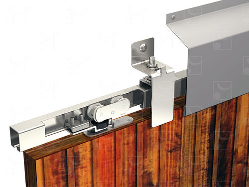 Sistema scorrevole in metallo - WIN-STS  - MANTION SAS - per finestra / corridori a scomparsa / a muro