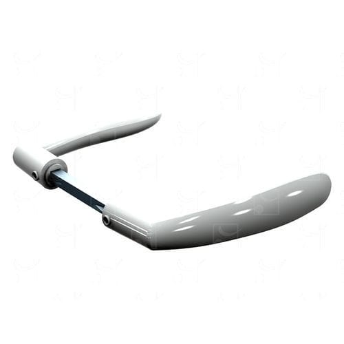 Maniglia per porta - 1295-60 - MANTION SAS - in alluminio laccato / contemporanea / per uso residenziale