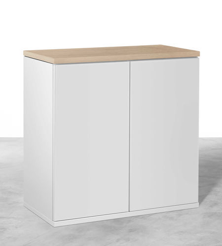 Mobile contenitore da terra - Hund Möbelwerke - contemporaneo / per ufficio / in legno