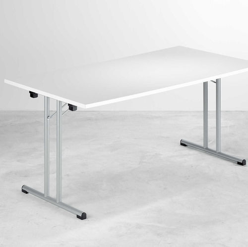 Tavolo pieghevole - Hund Möbelwerke - contemporaneo / in legno / con supporto in metallo