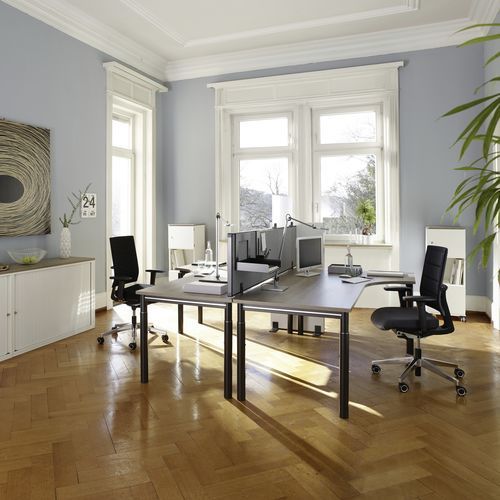 Base per tavolo in metallo - CALLISTO PREMIUM - Hund Möbelwerke - in metallo verniciato / contemporaneo / a base quadrata