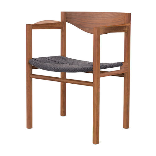 Sedia design scandinavo - WEAVE - STELLAR WORKS - da interno / in legno massiccio / in corda