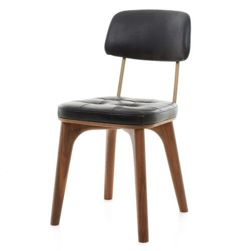 Sedia contemporanea - UTILITY - STELLAR WORKS - da interno / in legno massiccio / con supporto in acciaio inossidabile