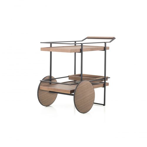 Carrello portavivande di servizio - JAMES - STELLAR WORKS - per uso residenziale / in legno massiccio / in acciaio