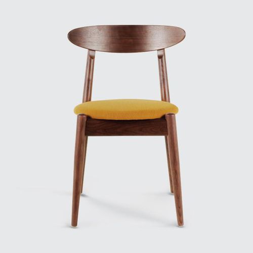 Sedia design scandinavo - LOUISIANA - STELLAR WORKS - da interno / in legno massiccio / in laminato