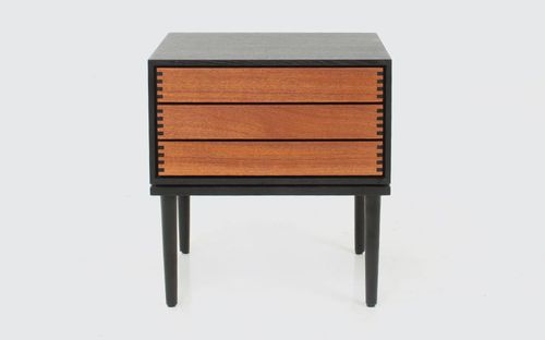 Comodino contemporaneo - LAVAL - STELLAR WORKS - in legno / rettangolare / con cassetti