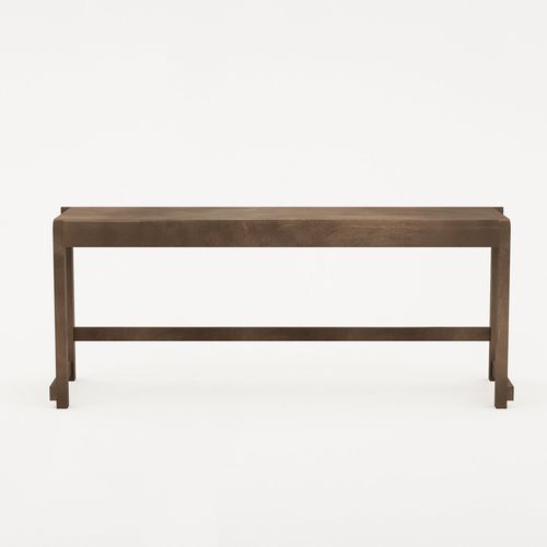 Panca contemporanea - FRAMA - in legno oliato / in betulla / senza schienale
