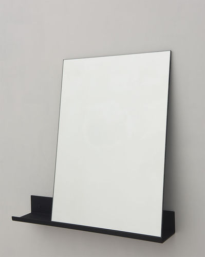 Specchio a muro - MS-1 - FRAMA - contemporaneo / rettangolare / con ripiano