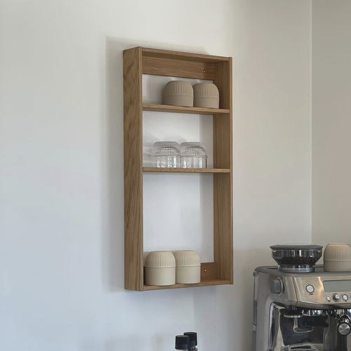 Mensola - Threesquare  - WEDOWOOD - contemporaneo / in rovere / ecolabel FSC
