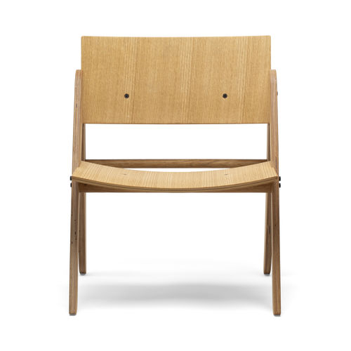 Sedia contemporanea - Lilly - WEDOWOOD - da interno / in rovere / in legno compensato