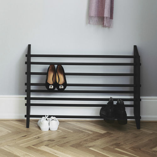 Scaffale per scarpe contemporaneo - Moodstand - WEDOWOOD - autoportante / in rovere / per uso residenziale