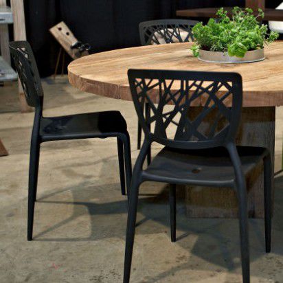 Sedia da giardino contemporanea - VIENTO - THORS DESIGN - da interno / in metallo / per uso residenziale