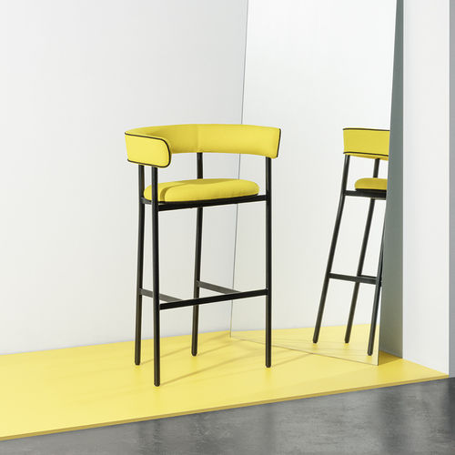 Sedia alta contemporanea - FONT LIGHT - mobel copenhagen - da interno / in tessuto / per uso residenziale