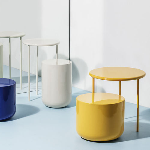 Tavolo d'appoggio contemporaneo - THE PAIR - mobel copenhagen - in ceramica / rotondo / per uso residenziale