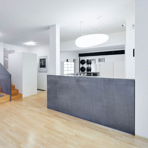 Banco reception d'angolo - VISAVAJARA  - Stayconcrete - in calcestruzzo