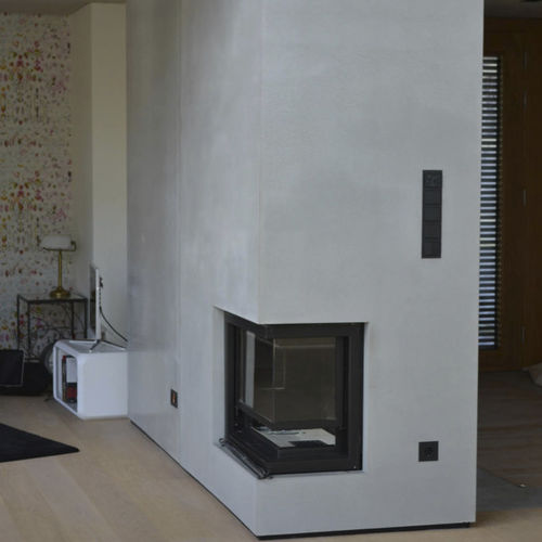Rivestimento per camini contemporaneo - Stayconcrete - in calcestruzzo / a 3 facce
