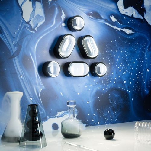 Applique contemporanea - SPOT : SPOW03BEU/SPOW04BEU - Tom Dixon - da interno / in acciaio inossidabile / in vetro