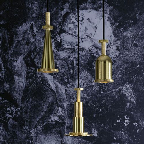 Lampada a sospensione - COG CONE : COG04EU - Tom Dixon - in ottone / contemporanea / con cavo