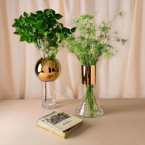 Vaso contemporaneo - TANK BALL : TKBLV01 - Tom Dixon - in vetro soffiato