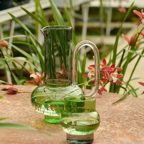 Brocca in vetro borosilicato - BUMP  - Tom Dixon - per uso residenziale / contract