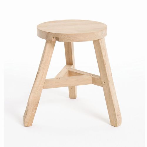 Sgabello contemporaneo - OFFCUT SERIES - Tom Dixon - in rovere / con 3 piedi / contract