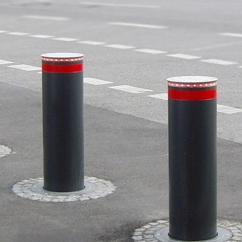 Dissuasore di sicurezza - ZABAG Security Engineering GmbH - idraulica / in acciaio galvanizzato / luminosa