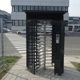 Tornello di sicurezza - ZENTRA E-120-RS - ZABAG Security Engineering GmbH - in metallo / per edifici pubblici