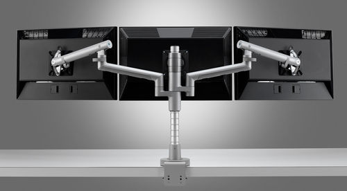 Supporto schermo da ufficio - FLO MODULAR - colebrook bosson saunders - triplo