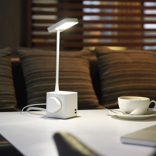 Lampada per ufficio - CUBERT - colebrook bosson saunders - in metallo / contemporanea / con cavo