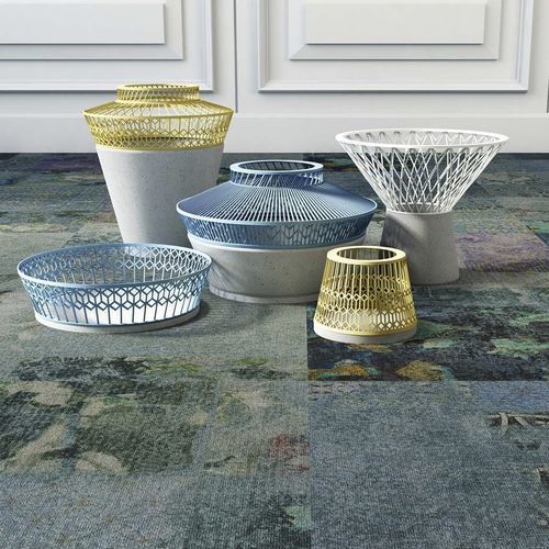 Moquette a quadrotte - HELSINKI - OBJECT CARPET - bouclé / tessuta / in PET