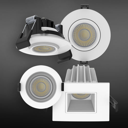 Downlight da incasso - R3-9B - RAB Lighting - LED / centrabile / interno
