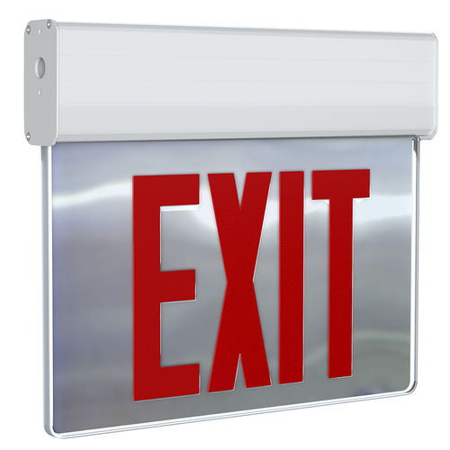 Illuminazione di emergenza ad incasso - EDGE-LIT - RAB Lighting - rettangolare / LED / in metallo