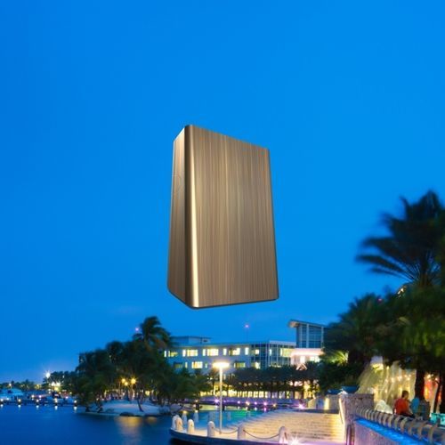 Applique contemporanea - SLIM® - RAB Lighting - da esterno / in metallo / geometrica