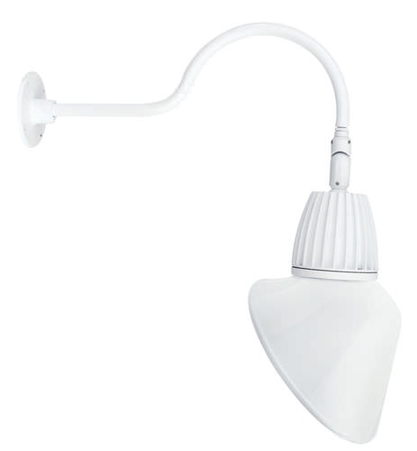Luce LED - GOOSENECK CONE - RAB Lighting - rotonda / per vetrina / in ghisa di alluminio