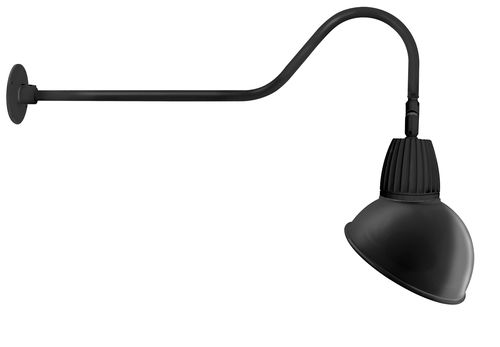 Luce LED - GOOSENECK DOME - RAB Lighting - rotonda / per vetrina / in ghisa di alluminio