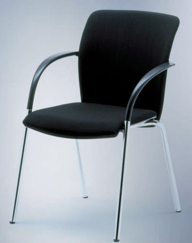 Sedia visitatore contemporanea - OKAY - König Neurath - da interno / in tessuto / imbottita