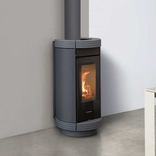 Stufa a legna - DORICA METALCOLOR - THERMOROSSI - 5 kW...10 kW / 10 kW...20 kW / a pavimento