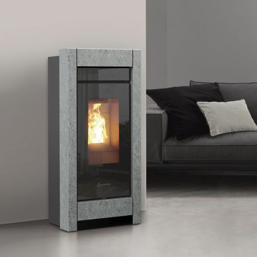 Stufa a pellet - Essenza Stone - THERMOROSSI - 0 - 5 kW / 5 kW...10 kW / 10 kW...20 kW