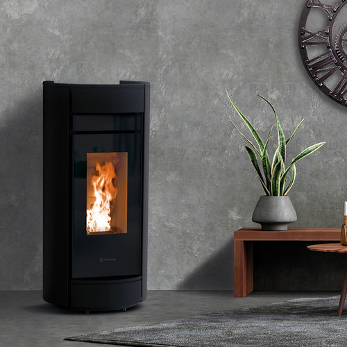Stufa a pellet - Moma Natural - THERMOROSSI - 0 - 5 kW / 10 kW...20 kW / a pavimento