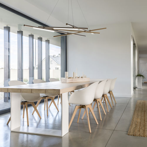 Lampada a sospensione - PALITO MIKADO - Sattler GmbH - in alluminio / in acciaio / contemporanea