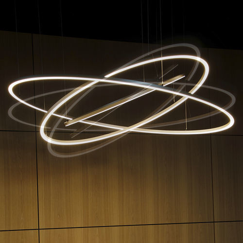 Luce a sospensione - PURE MOTION - Sattler GmbH - LED / ad anelli / IP20