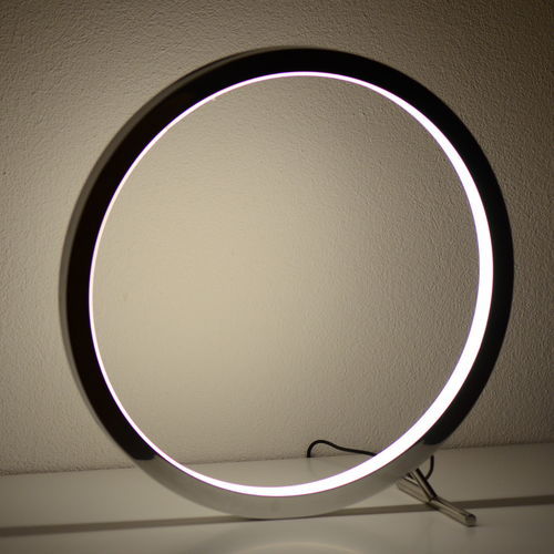 Lampada da tavolo - SLIM - Sattler GmbH - in alluminio lucido / in profilato di alluminio / in vetro opalescente
