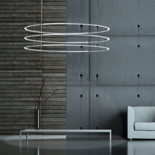 Lampada a sospensione - INSIEME - Sattler GmbH - in alluminio / in vetro acrilico / contemporanea